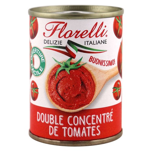 Florelli Double concentré de tomates 3x140g