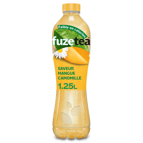 Fuze Tea Thé Vert Glacé À La Mangue Et À La Camomille 25l