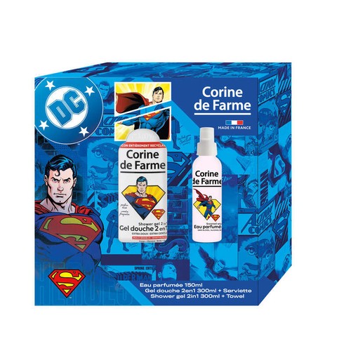 Corinne de Farme Coffret de Toilette Superman