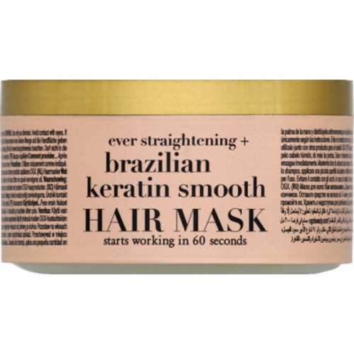 Ogx masque capilalaire brazilian keratin 300ml