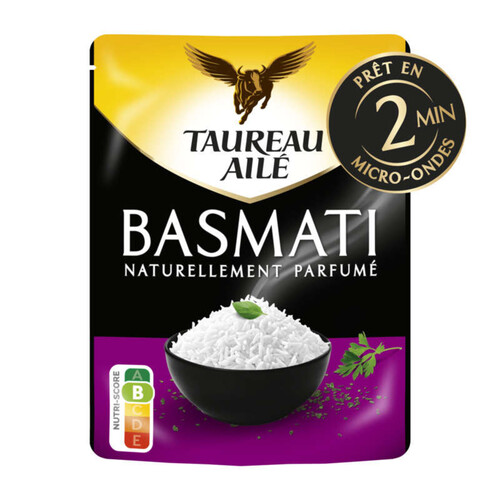 Taureau Ailé Riz Basmati Nature 220g