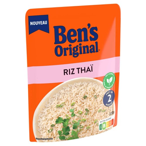 Ben's Original Riz Micro Ondable Thaï 220g