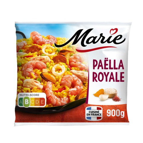 Marie Paëlla royale Petites Gambas et safran 900g