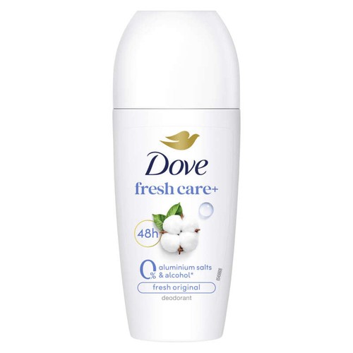 Dove Déodorant Bille 0% Sels d'Aluminium Original 50ml