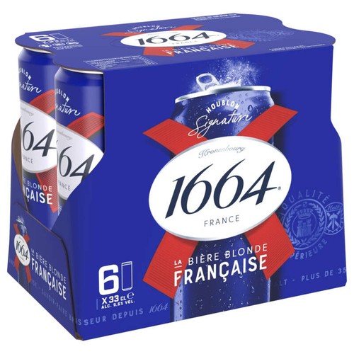 1664 Bière Blonde 6x33cl