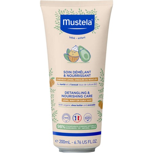 Mustela Après shampoing nourrissant et démêlant 200ml