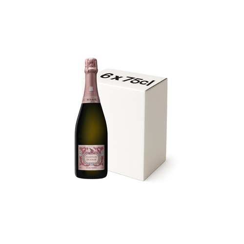 Devaux Hommage Oeil De Perdrix Champagne A.O.P. Rose Carton 6x75cl