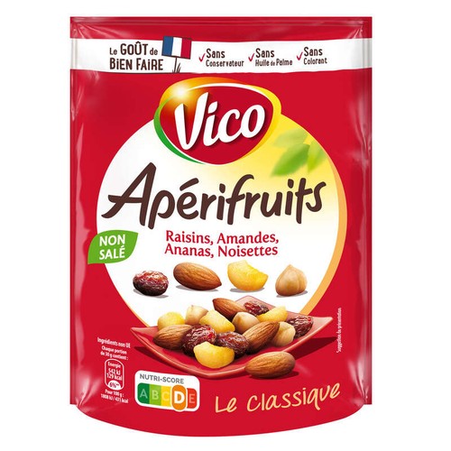 Vico Fruits Secs Et Noisettes 120g