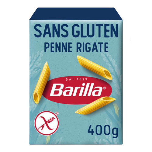 Penne Rigate sans gluten - Barilla - 400g