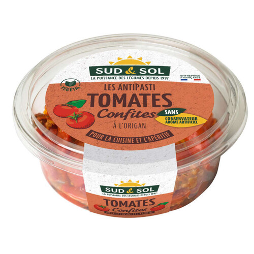 Ensoleil'ade Tomates Confites à l'Origan 125g