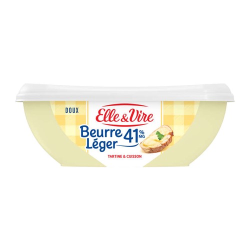 Elle & Vire Beurre Doux Léger 41% 250g