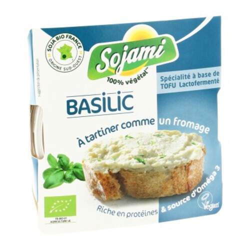 [Par Naturalia] Le Sojami Tofu Lactofermenté Au Basilic 125G Bio