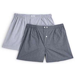 Monoprix 2 Caleçons Grey Bis Mrg M