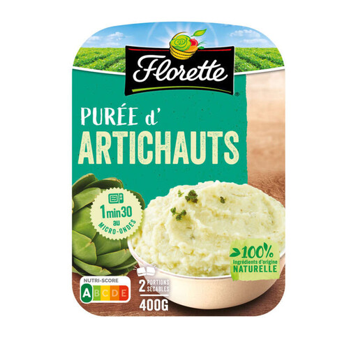 Créaline purée fraîche d'artichaut & aneth 360g