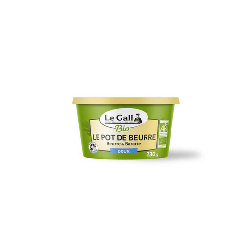 Le Gall Bio Beurre de Baratte Doux 230g