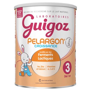 Guigoz Pelargon 3 Lait Infantile 3eme age 780g