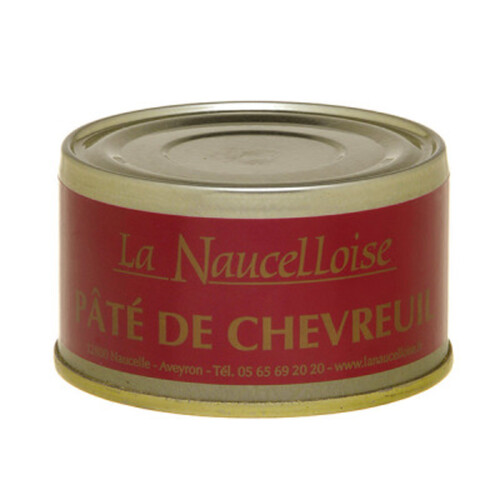 La Naucelloise Pâté de Chevreuil 125g