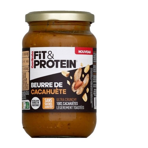 Gerlinéa Fit & Protein Beurre de Cacahuètes Protéiné 350g