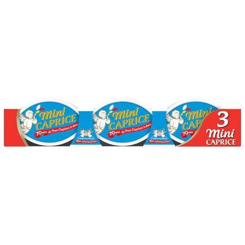 Caprice Des Dieux Mini Fromage À Pâtes Molle x3 Boîtes 150g