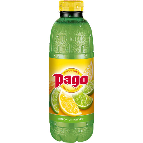 Pago boisson au citron et citron vert 0.75 l