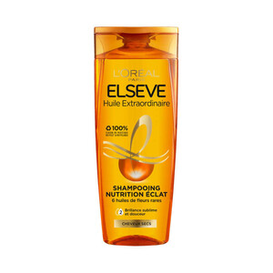 Elseve Shampooing Nutriton Eclat Cheveux Secs Huile Extraordinaire 250ml