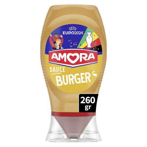 Amora Sauce Burger Flacon Souple 260G