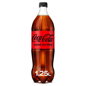 Coca-cola sans sucres 1,25l