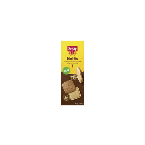 Schär biscuit notes chocolat 81g