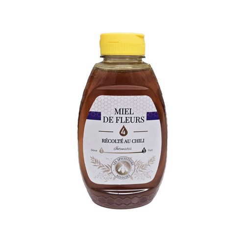 Les Apiculteurs Associés Miel de fleurs squeezer 500g