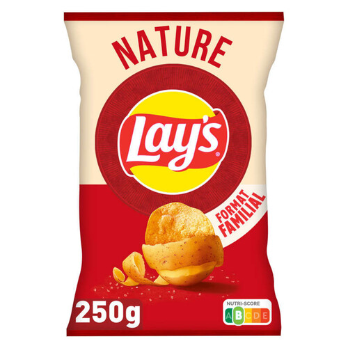 Lay's - Chips nature - Le sachet de 250g