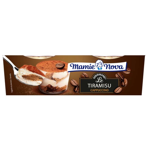 Mamie Nova Dessert Le Tiramisu Cappuccino 2x85g