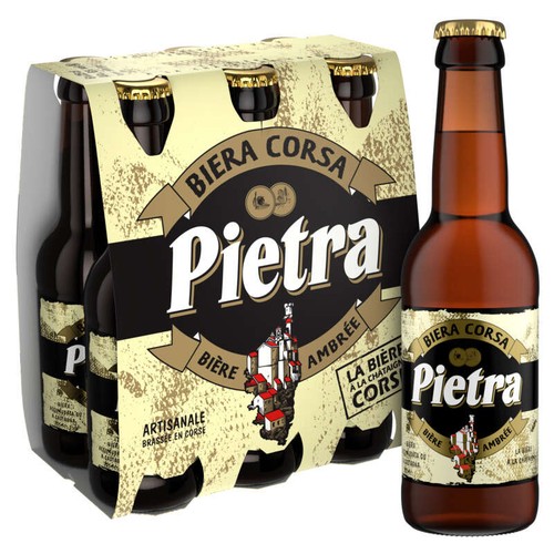 Pietra Bière ambrée à la châtaigne corse Le pack 6x25cl