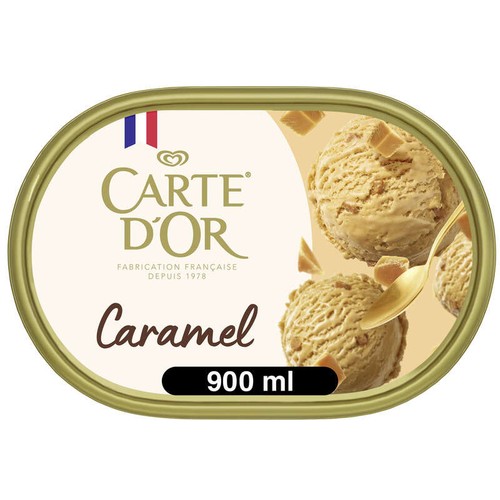 Carte d'Or Crème glacée au caramel Fleur de sel de Camargue 900ml