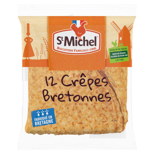 St Michel 12 Crêpes bretonnes 315 g