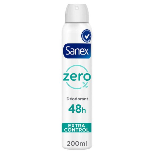 Sanex Déodorant Spray sans sels d'aluminium Zéro 0% 200ml