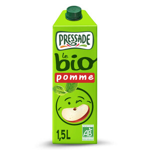 Pressade néctar de pomme bio la bouteille de 1,5L