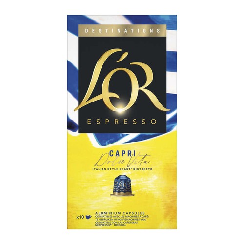 L'Or Espresso café Capri Dolce Vita x10