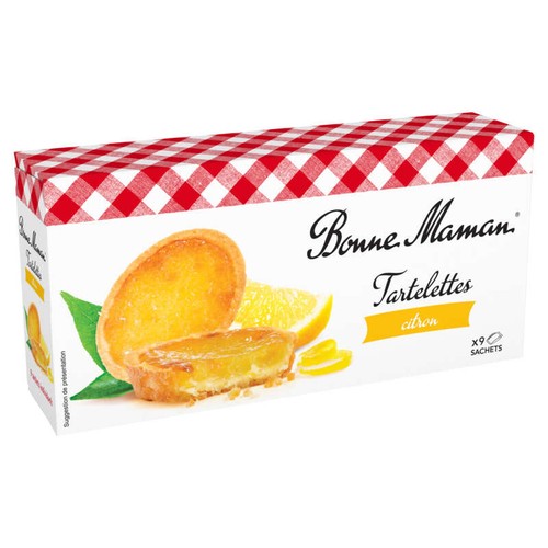 Bonne Maman Tartelettes citron 125g