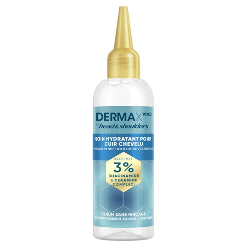 DermaXPro by Head & Shoulders Soin Hydratant Cuir Chevelu Niacinamide Céramides 145ml