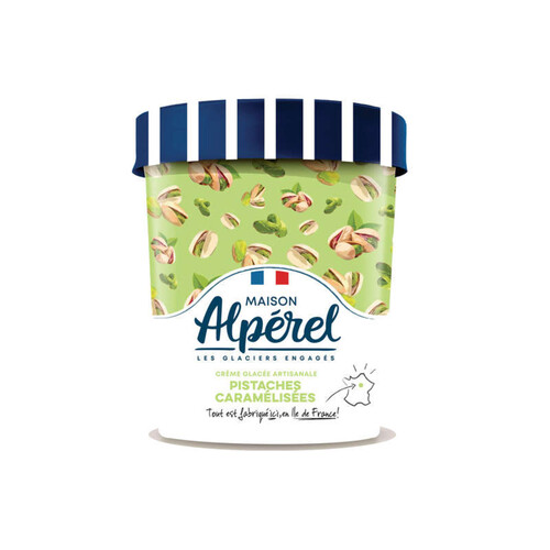 Alperel Crème glacé Pistache 500g