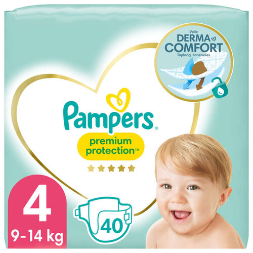 Pampers couches premium protection taille 4 x40