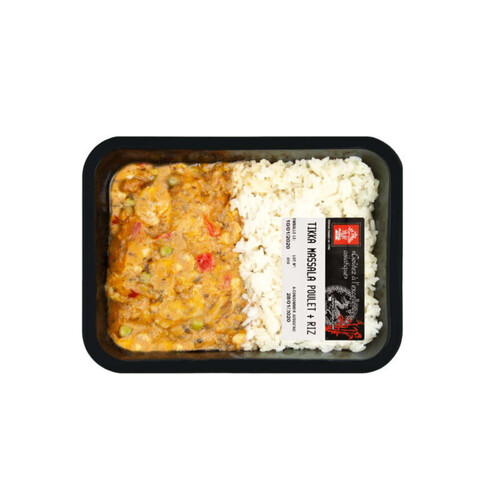 Les 3 Asies tikka massala poulet riz 320g