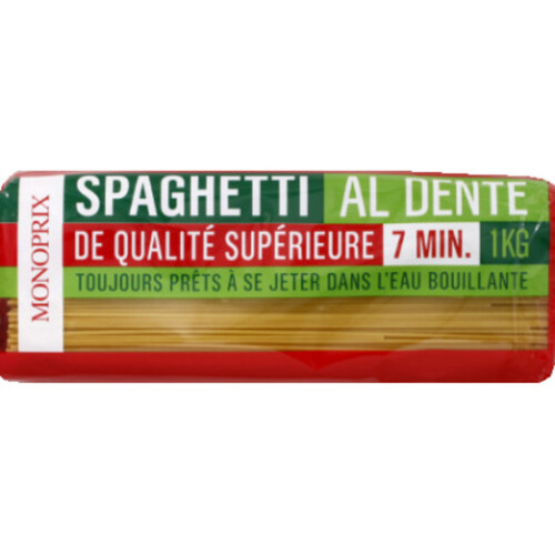 Monoprix Spaghetti Qualité Supérieure 1Kg