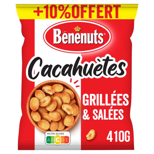 Benenuts Cacahuètes Délicatement Salées Grillées 451g