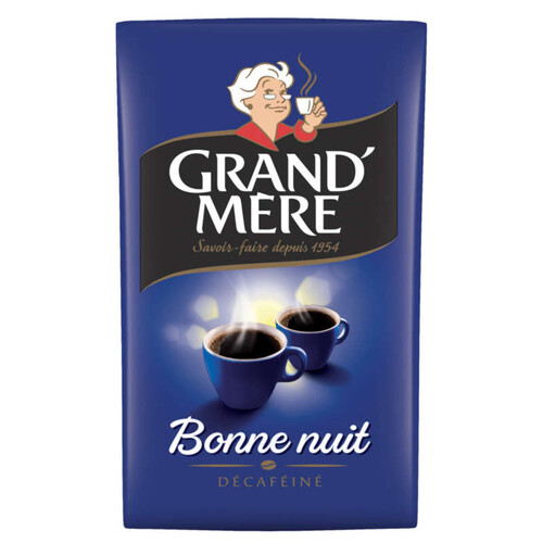 Grand'Mère Bonne Nuit Café moulu décaféiné 250g