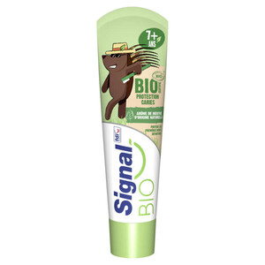 Signal Bio Dentifrice Junior 7+ans Menthe Protection caries 50ml