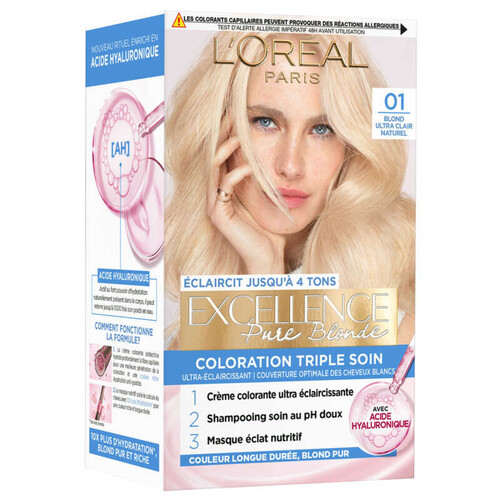 Excellence Crème Coloration 01 Blond ultra-clair naturel