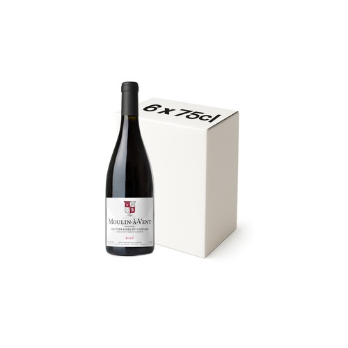 "Terrasse du Château" Château du Moulin à Vent Beaujolais Moulin-à-Vent A.O.P. Rouge Bio Carton 6x75cl