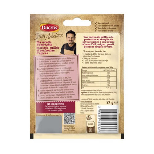 Ducros à la méditerranéenne mélange pour BBQ 27g