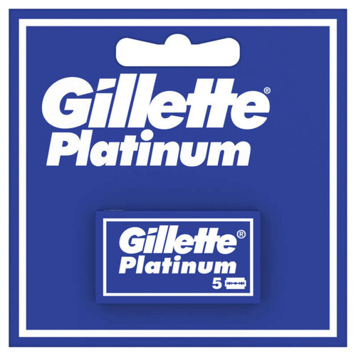 Gillette Lames Platinum X5